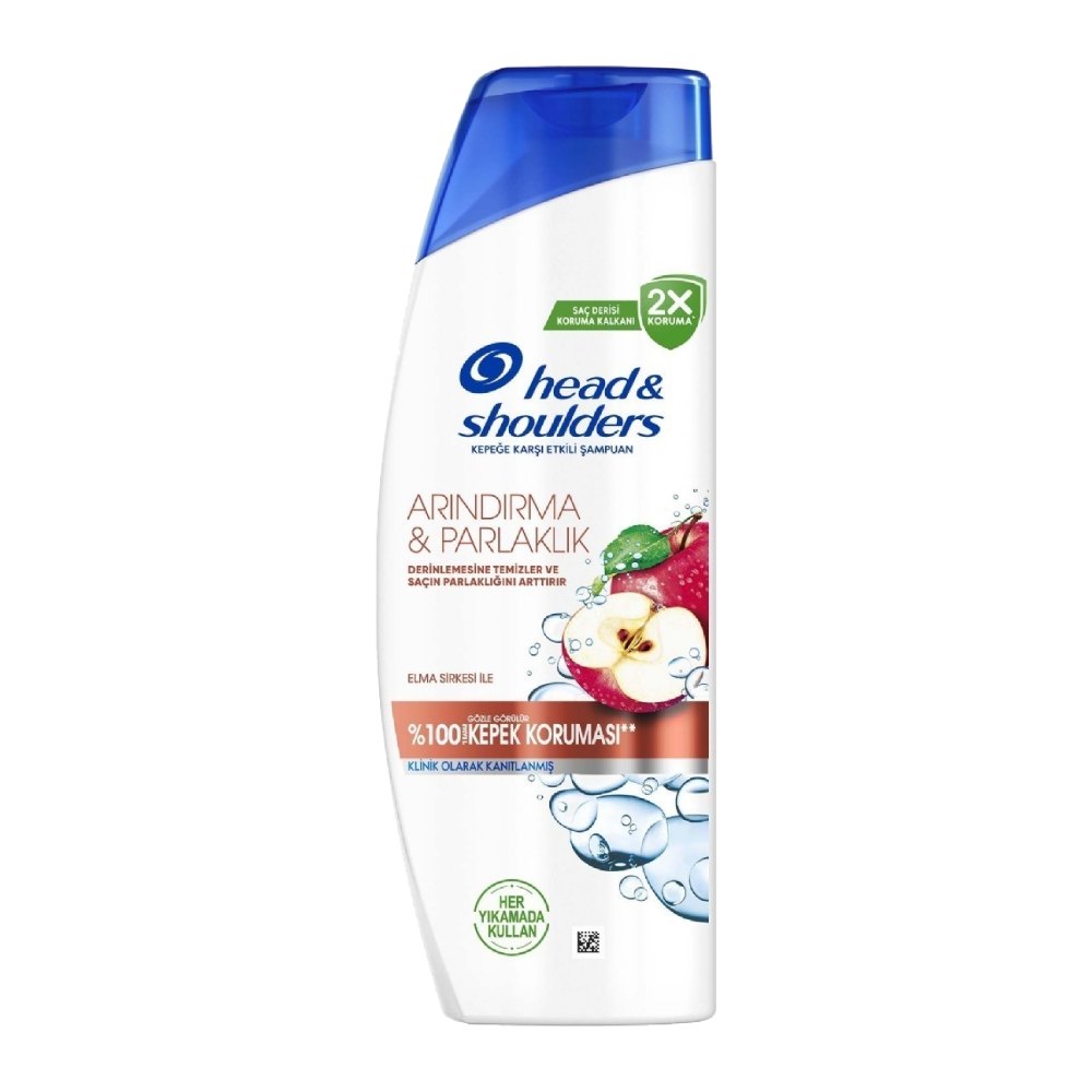 شامپو ضد شوره سرکه سیب Arindirma And Parlaklik حجم 330ml اورجینال